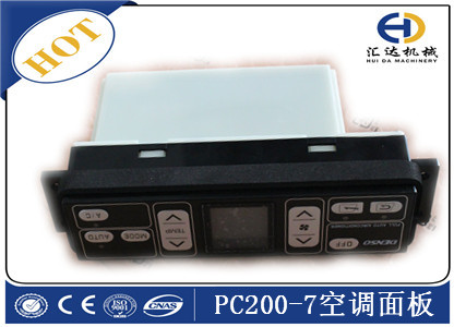 日本進口挖掘機小松配件PC200-7空調面板 PC220-7空調面板控制器